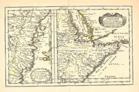 Picture 9 of 30 from [L'Asie, l'Afrique, l'Europe, et l'Amerique en plusieurs cartes nouvelles, et exactes] [cartographic material] (1658), leaf 303