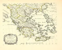 Picture 21 of 30 from [L'Asie, l'Afrique, l'Europe, et l'Amerique en plusieurs cartes nouvelles, et exactes] [cartographic material] (1658), leaf 449
