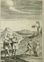 An illustration from La Silvanire, ou, La morte-vive (1631)
