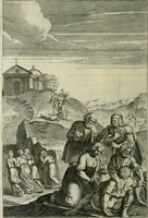 An illustration from La Silvanire, ou, La morte-vive (1631)