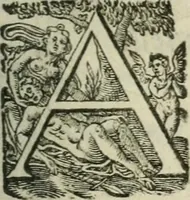 An illustration from La Silvanire, ou, La morte-vive (1631)