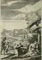 An illustration from La Silvanire, ou, La morte-vive (1631)