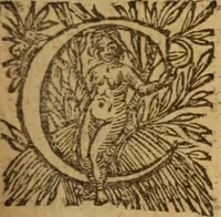 An illustration from L'asne d'or; ov, Les metamorphoses. Illvstré de commentaires apposez au bout de chasque liure, qui facilitent l'intention de l'auteur .. (1616)
