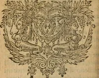 An illustration from L'asne d'or; ov, Les metamorphoses. Illvstré de commentaires apposez au bout de chasque liure, qui facilitent l'intention de l'auteur .. (1616)