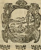 An illustration from La solenne et trionfante entrata dell'illustrissimo & reuerendissimo vescouo monsignor Gio. Battista Biglio nell'antichissima & regal città di Pauia : con le allegrezze & archi, con le historie, imprese, emblemi, simboli, gieroglifici, imagini, iscrittioni, versi, sentenze, & motti (1609)