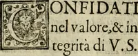 An illustration from La solenne et trionfante entrata dell'illustrissimo & reuerendissimo vescouo monsignor Gio. Battista Biglio nell'antichissima & regal città di Pauia : con le allegrezze & archi, con le historie, imprese, emblemi, simboli, gieroglifici, imagini, iscrittioni, versi, sentenze, & motti (1609)