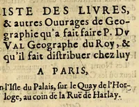 An illustration from La sphere françoise : c'est à dire le traité de géographie qui donne la connoisance et l'vsage du globe & de la carte, auecque les figures necessaires pour ce sujet. (1663)