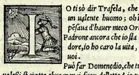An illustration from La spiritata : commedia (1561)