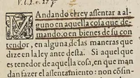 An illustration from Las siete partidas del sabio rey don Alonso el Nono, (1587)