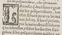 An illustration from Las siete partidas del sabio rey don Alonso el Nono, (1587)