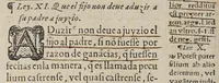 An illustration from Las siete partidas del sabio rey don Alonso el Nono, (1587)
