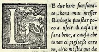 An illustration from L'assivolo : comedia (1550)