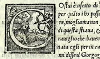 An illustration from La stiava : comedia (1550)