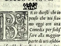 An illustration from La stiava : comedia (1550)