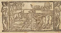 An illustration from Las transformaciones de Ouidio (1589)