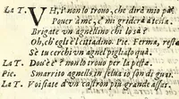 An illustration from La Tancia : commedia rvsticale (1612)
