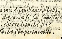 An illustration from La Tancia : commedia rvsticale (1612)