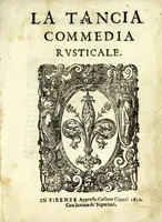 An illustration from La Tancia : commedia rvsticale (1612)