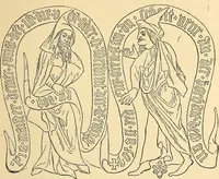 An illustration from La tapisserie (1882)