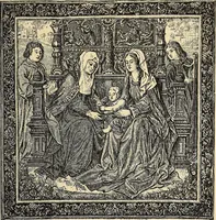 An illustration from La tapisserie (1882)