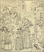 An illustration from La tapisserie (1882)