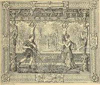 An illustration from La tapisserie (1882)