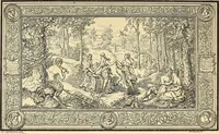 An illustration from La tapisserie (1882)