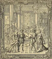 An illustration from La tapisserie (1882)