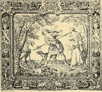 An illustration from La tapisserie (1882)