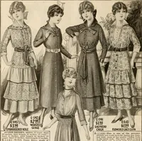 An illustration from latest New York styles for women, misses, (1915)