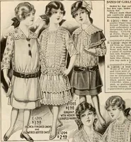 An illustration from latest New York styles for women, misses, (1915)