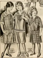 An illustration from latest New York styles for women, misses, (1915)