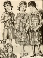 An illustration from latest New York styles for women, misses, (1915)