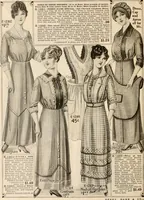 An illustration from latest New York styles for women, misses, (1915)