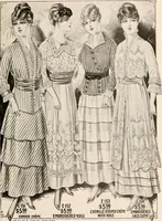 An illustration from latest New York styles for women, misses, (1915)