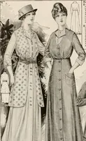 An illustration from latest New York styles for women, misses, (1915)