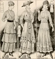 An illustration from latest New York styles for women, misses, (1915)