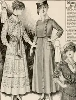 An illustration from latest New York styles for women, misses, (1915)