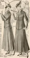 An illustration from latest New York styles for women, misses, (1915)