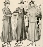 An illustration from latest New York styles for women, misses, (1915)
