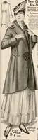 An illustration from latest New York styles for women, misses, (1915)