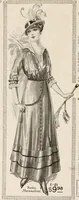An illustration from latest New York styles for women, misses, (1915)