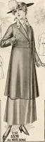 An illustration from latest New York styles for women, misses, (1915)