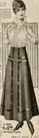 An illustration from latest New York styles for women, misses, (1915)