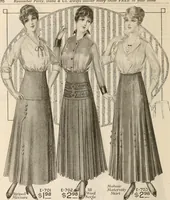 An illustration from latest New York styles for women, misses, (1915)