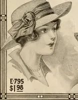 An illustration from latest New York styles for women, misses, (1915)