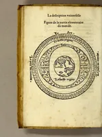 An illustration from La theorique des cieulx et sept planetes, auec leurs mouuements, orbes & disposition tres utile & necessaire tant pour l'vsage & practique des tables astronomiques, que pour la cognoissance de l'vniuersité de ce hault monde celeste. (1558)