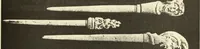 An illustration from La toilette chez les Romaines au temps des empereurs; étude des principaux objets de toilette en os trouvés dans les fouilles de la nécropole de Trion & du coteau de Fourvière (1888)
