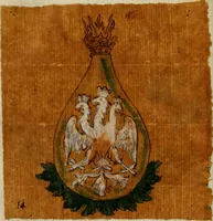 An illustration from La toyson d'or, ov, La flevr des thresors, en laqvelle est svccinctement & methodiquement traicté de la pierre des philosophes, de son excellence, effects & vertu admirable : plvs, de son origine & du vray moyen de pouuoir paruenir à perfection ... (1612)