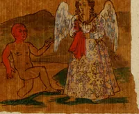 An illustration from La toyson d'or, ov, La flevr des thresors, en laqvelle est svccinctement & methodiquement traicté de la pierre des philosophes, de son excellence, effects & vertu admirable : plvs, de son origine & du vray moyen de pouuoir paruenir à perfection ... (1612)